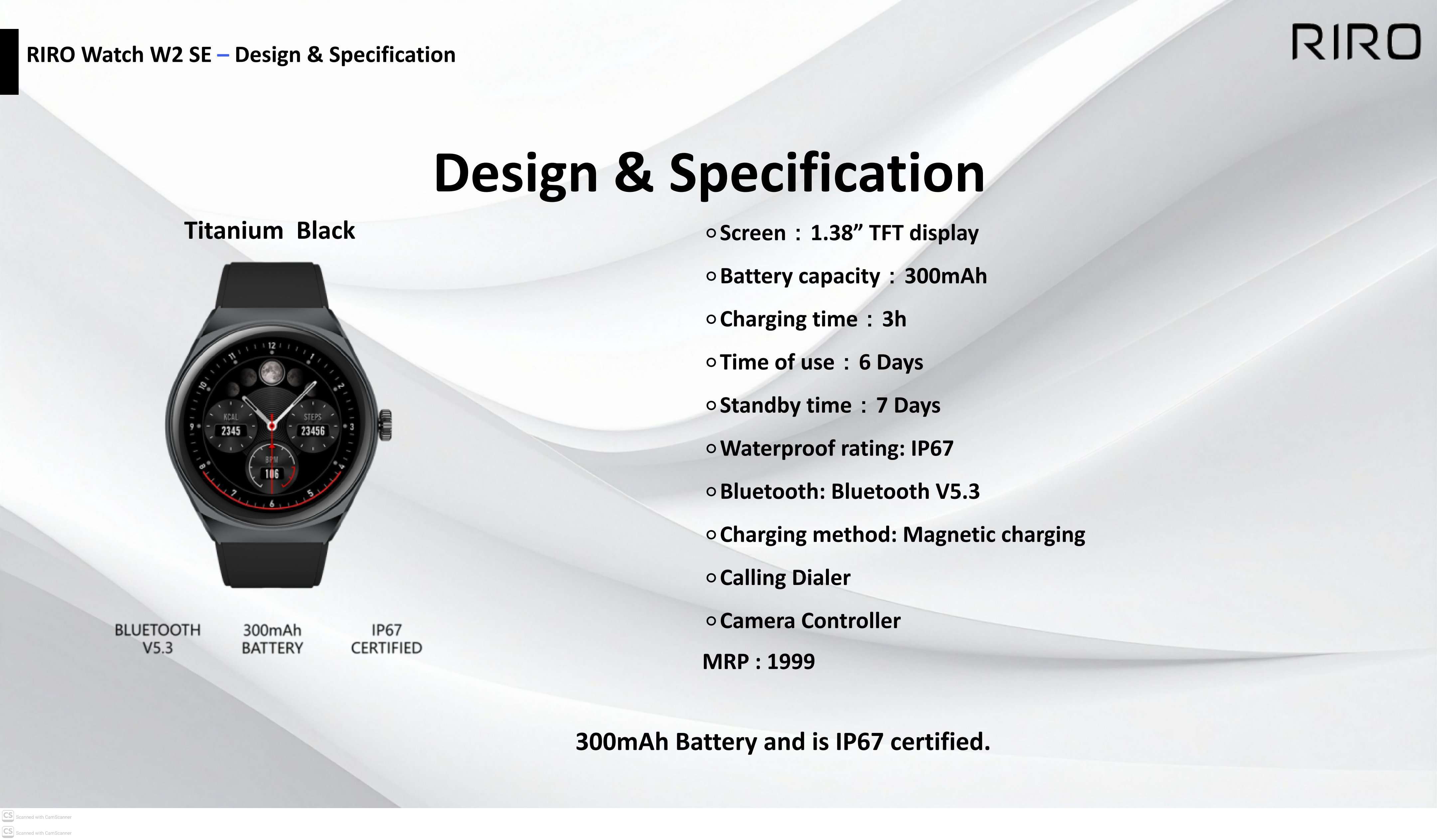 Vivo watch riro